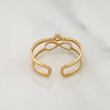 Infinity Ring Churumbela 1.8 g / T7 1/4 Yellow Gold 18K