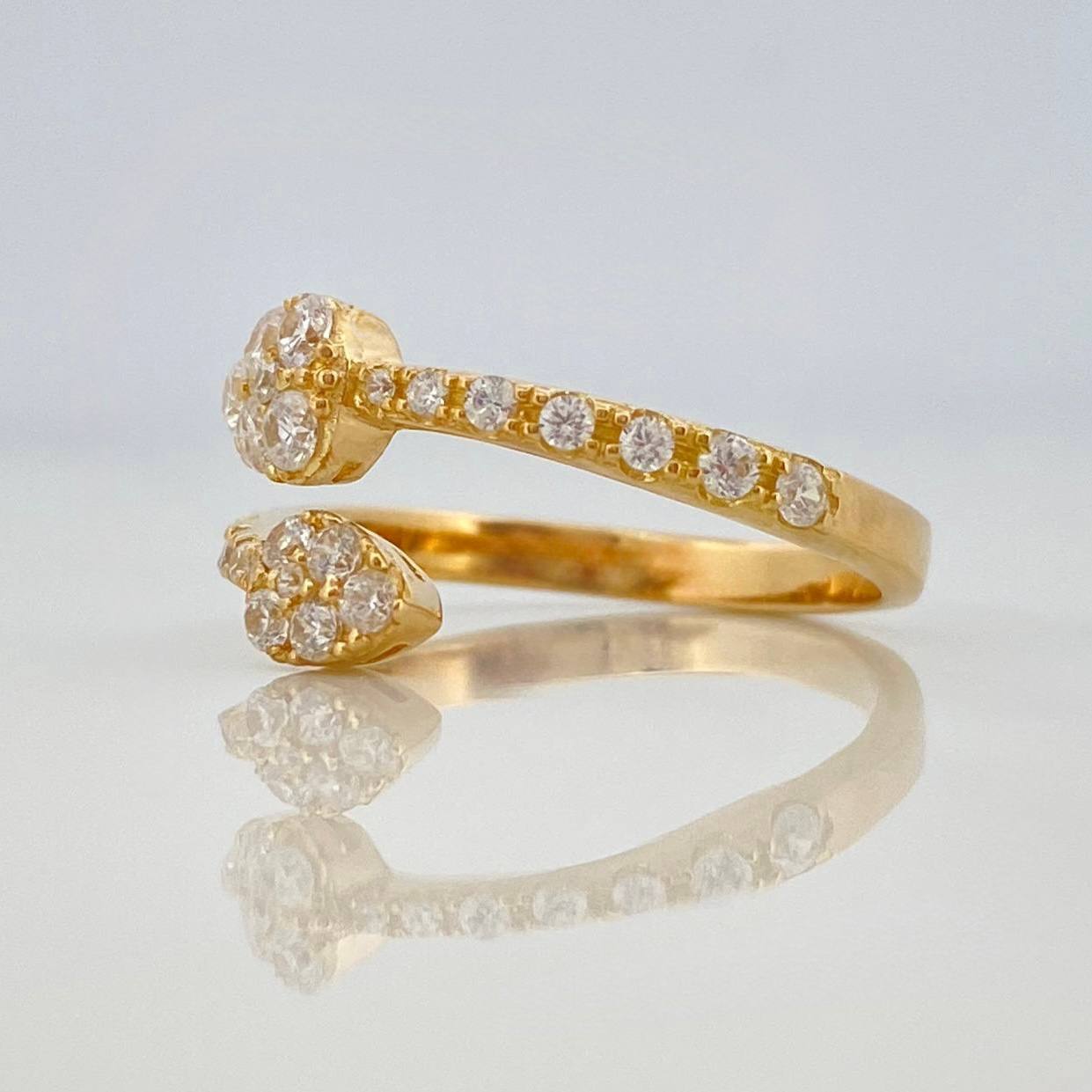 Anillo Serpiente 3.35 g / T7 Oro Amarillo 18K