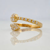 Anillo Serpiente 3.35 g / T7 Oro Amarillo 18K