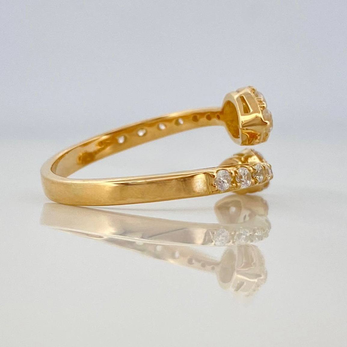 Anillo Serpiente 3.35 g / T7 Oro Amarillo 18K