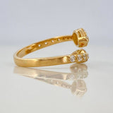 Anillo Serpiente 3.35 g / T7 Oro Amarillo 18K