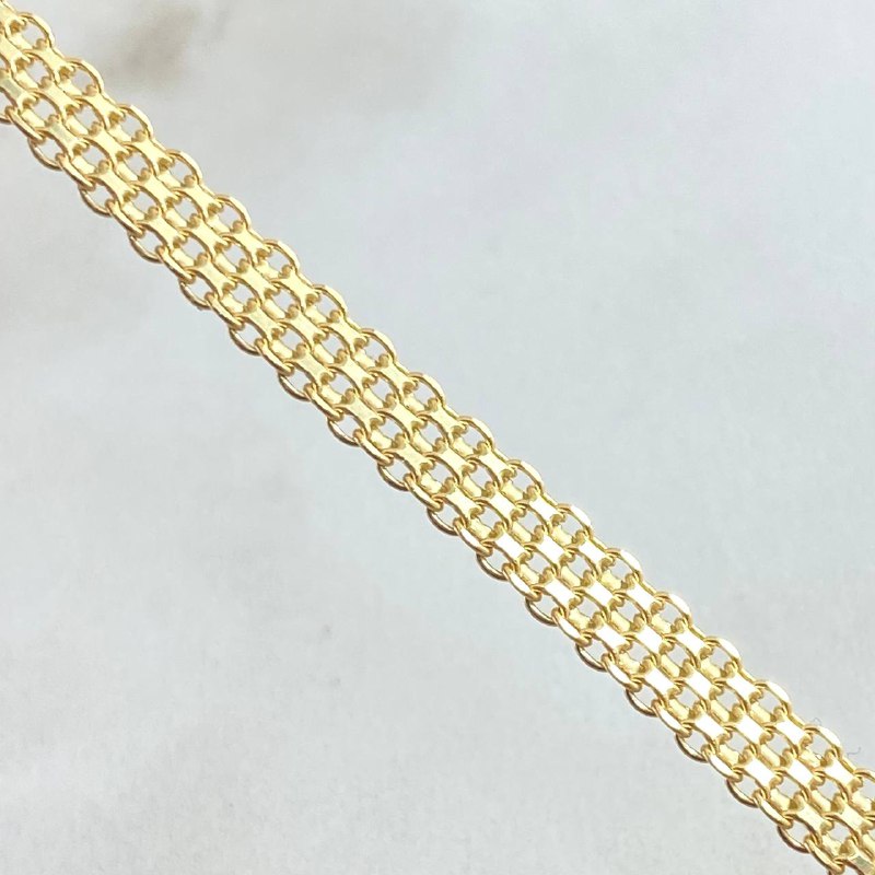Bismark Bracelet 7.1gr / 8.3in / 18K Gold +1$