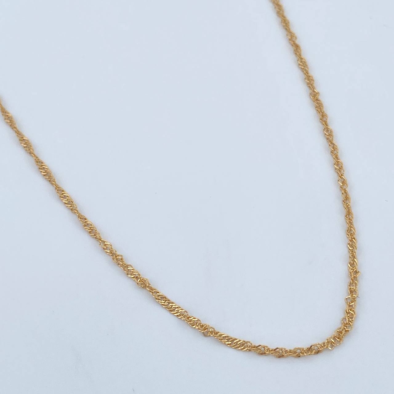 Cadena Singapur 2gr / 60.2cm / +3 Oro 18K &