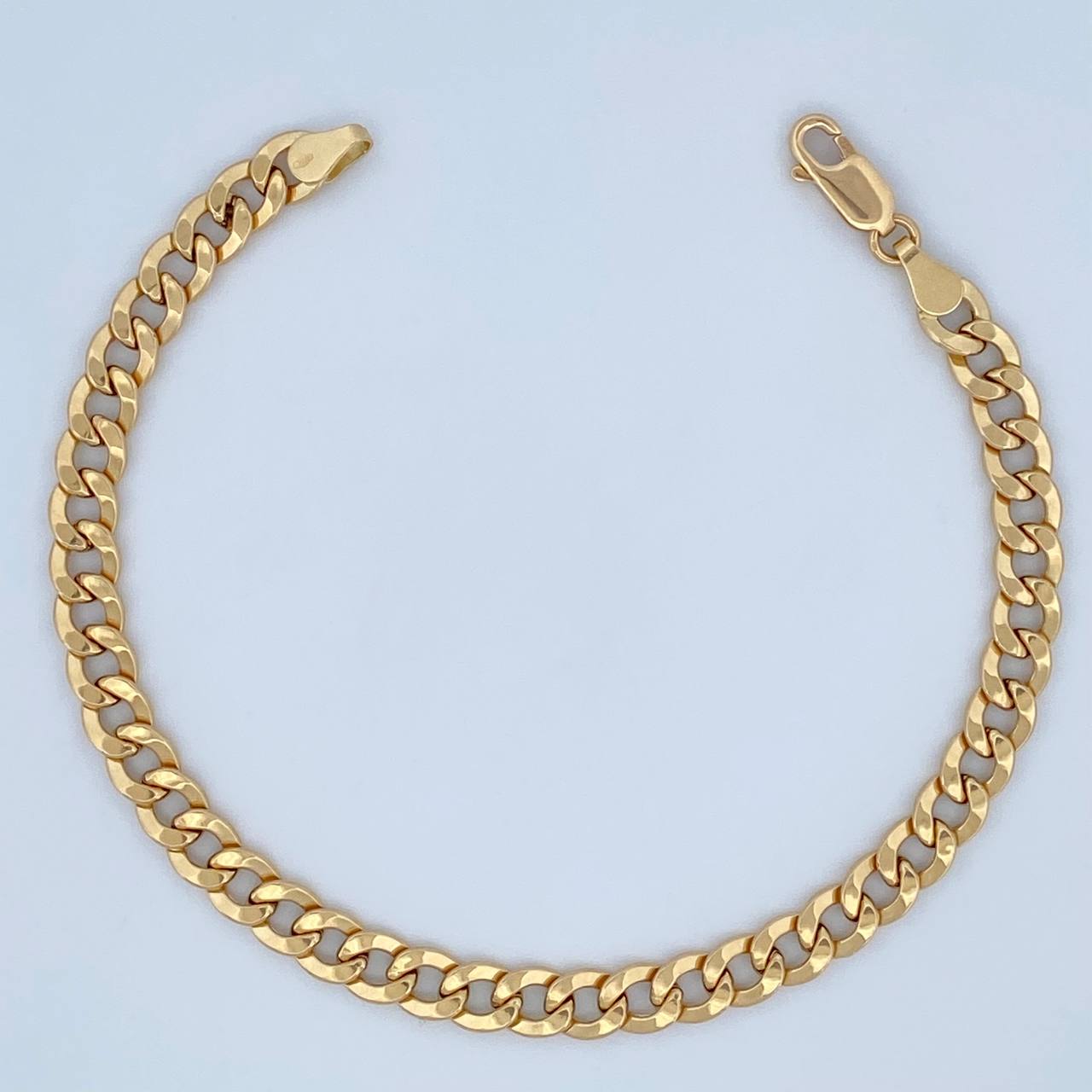 Pulso Cubano 5.3gr / 20.5cm / 5.6mm Oro Amarillo +0 18K $