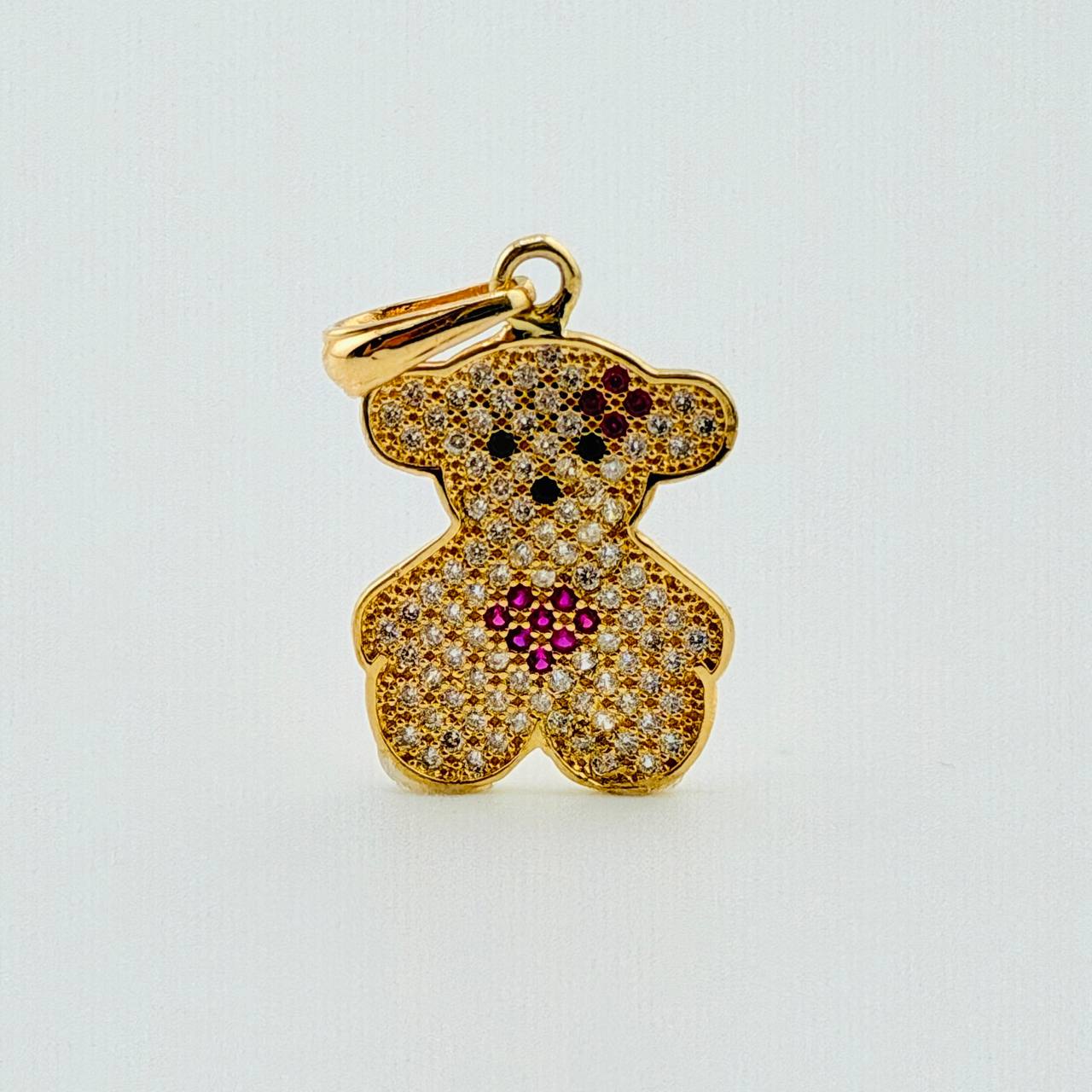 Dije Oso Ts 2.15gr / 1 in / Oro Amarillo 18K ©