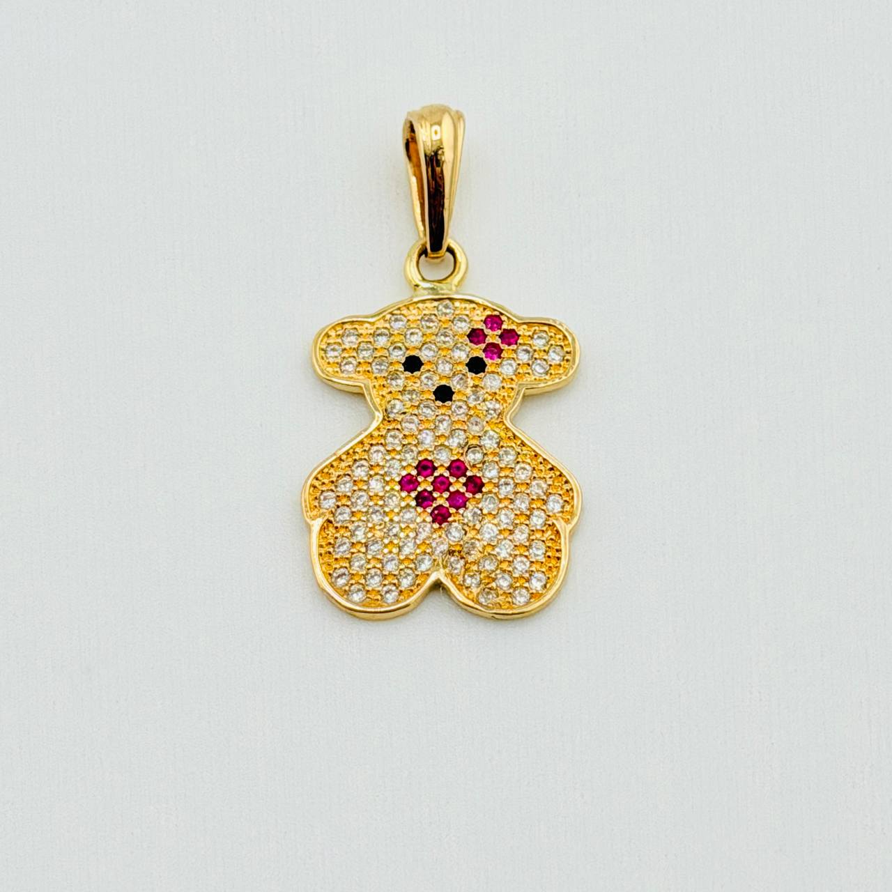 Dije Oso Ts 2.15gr / 1 in / Oro Amarillo 18K ©