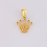 Pendant Crown 1.1g / 3/4 in 18K Yellow Gold