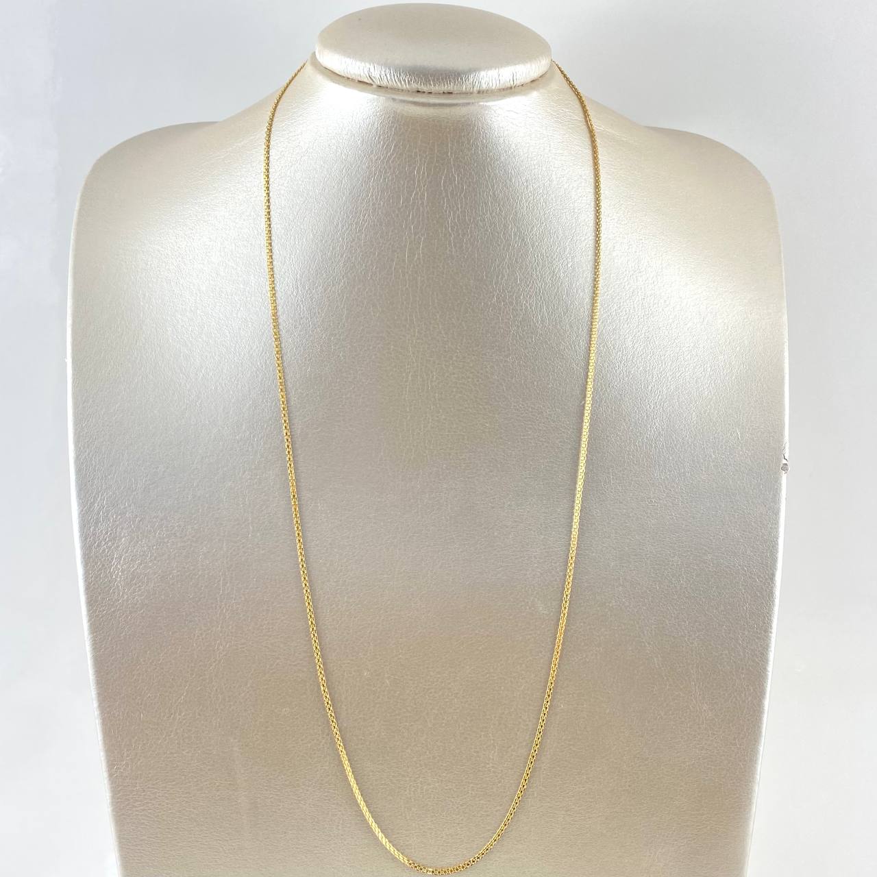 Bismark Chain 3.1gr / 60cm / 1.4mm Yellow Gold +0 18K