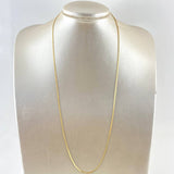 Bismark Chain 3.1gr / 60cm / 1.4mm Yellow Gold +0 18K