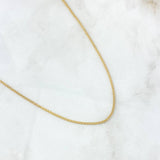 Bismark Chain 3.1gr / 60cm / 1.4mm Yellow Gold +0 18K