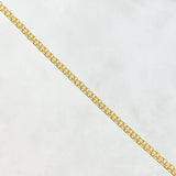 Bismark Chain 3.1gr / 60cm / 1.4mm Yellow Gold +0 18K
