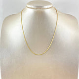 Cadena China 2.15gr / 40cm / 1.3mm Oro Amarillo +1 18K ©