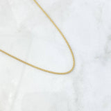 Cadena China 2.15gr / 40cm / 1.3mm Oro Amarillo +1 18K