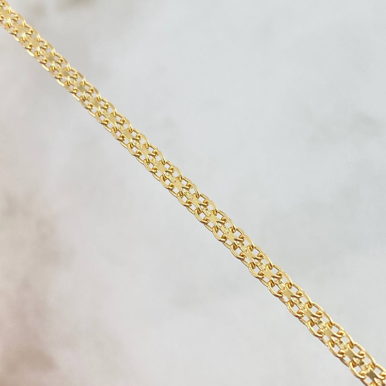 Cadena China 7.45 g / 20 in / 2.5 mm Oro Amarillo 18K