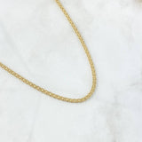 Cadena China 7.74 g / 20 in / 2.5 mm Oro Amarillo 18K