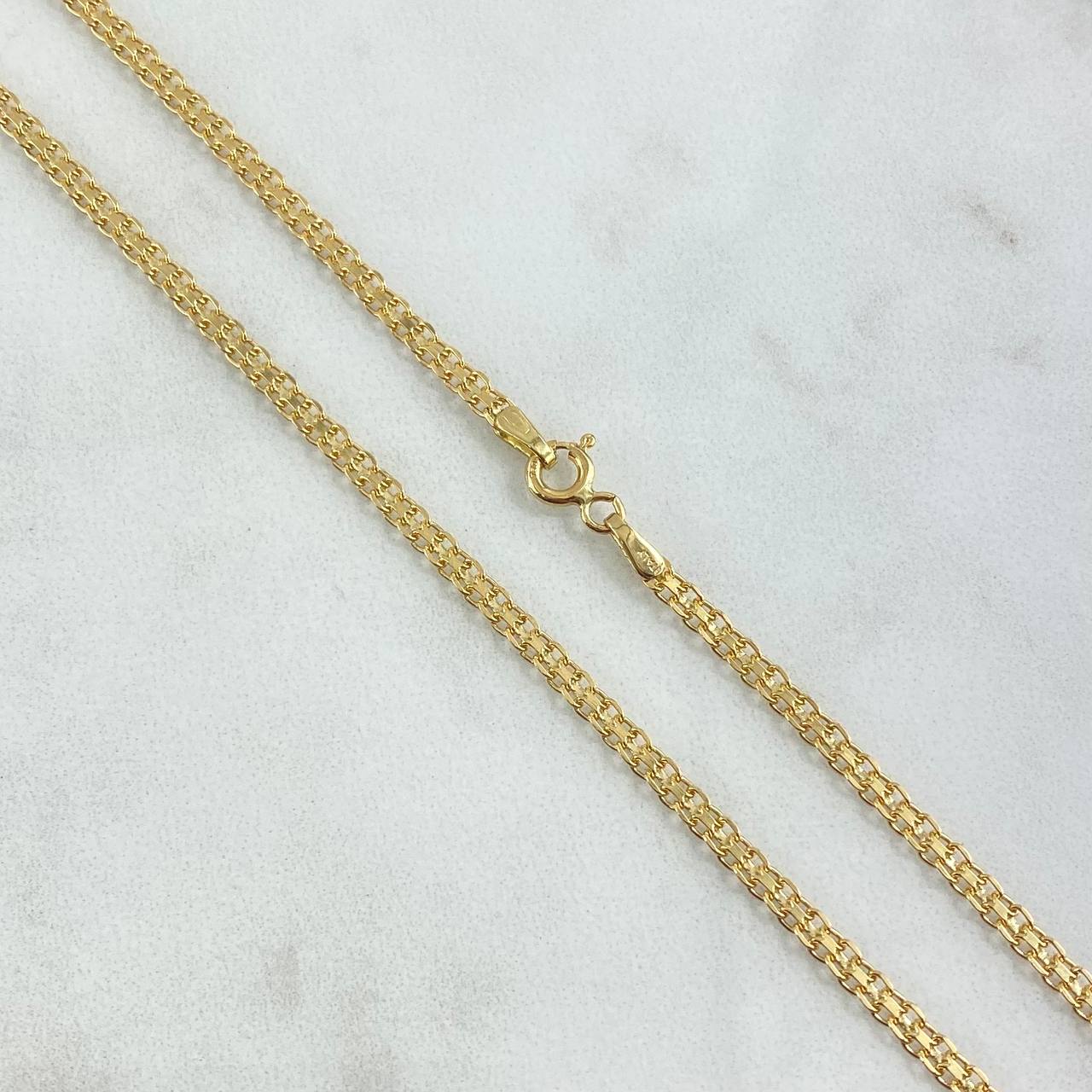 Cadena China 7.74 g / 20 in / 2.5 mm Oro Amarillo 18K