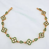Clover Bracelet Drop 11.3 g / 8 in / 9.4 mm Yellow Gold 18K