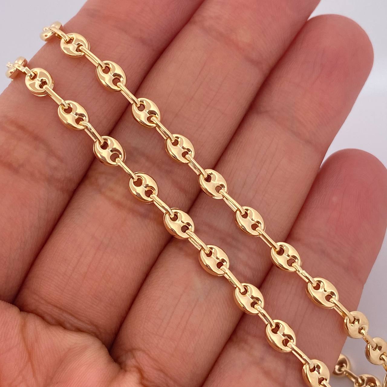 Cadena GC 7.05gr / 21 3/4 in / Oro Amarillo 18K $