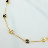 Pulso Trebol Aro Seguido 3.2 g / 8 1/2 in / 4.8 mm Oro Amarillo 18K