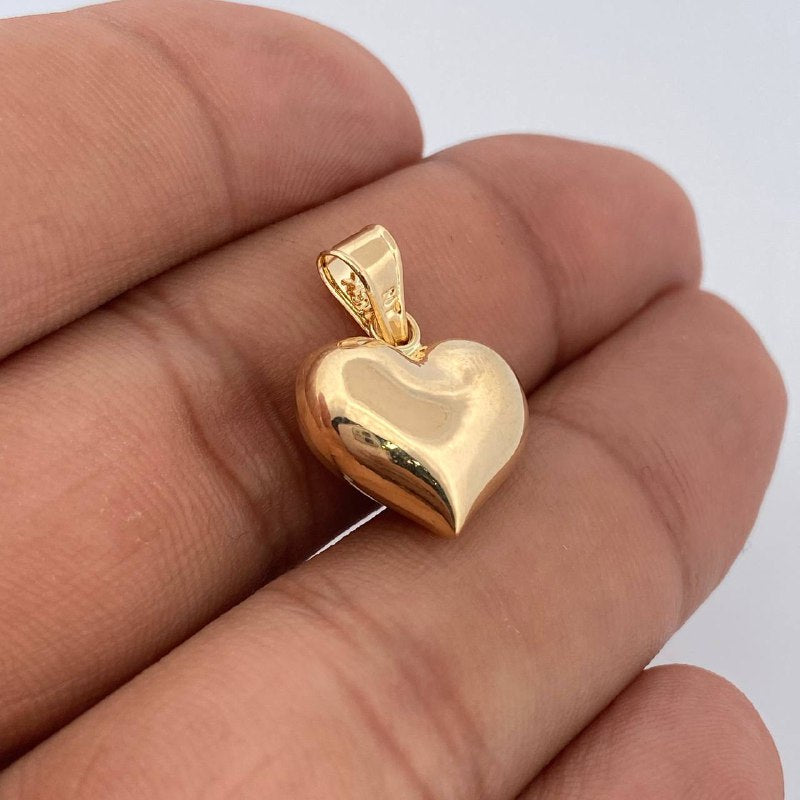Pendant Heart 1.25gr / 1in / 18K Gold +0$