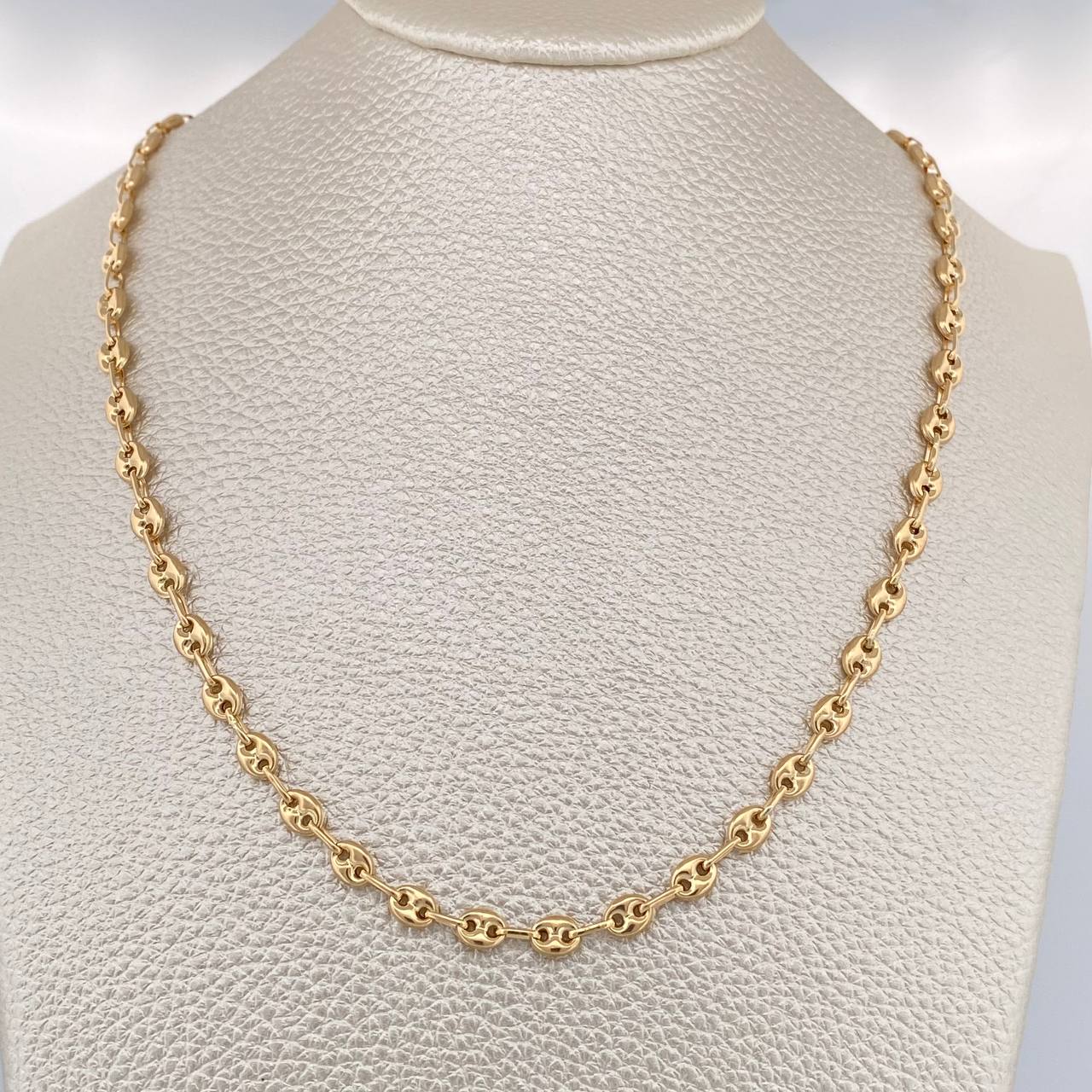Cadena GC 7.6gr / 21 3/4 in / Oro Amarillo 18K $