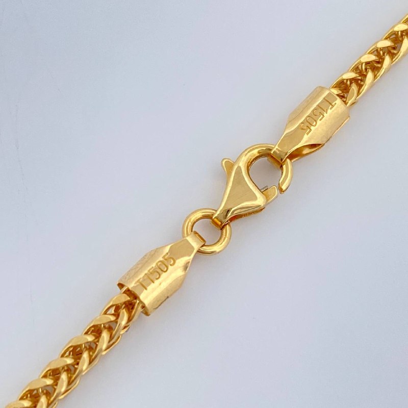 Cadena Franco 11.6gr / 23 1/2 in / Oro Amarillo +3 18K %