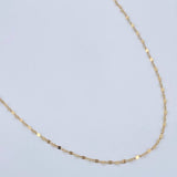 Flower Mirror Chain 0.3gr / 17.5in / 18K Gold +3 $