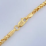 Franco Chain 7.65gr / 24 1/4 in / 14K Gold +3 Italy $
