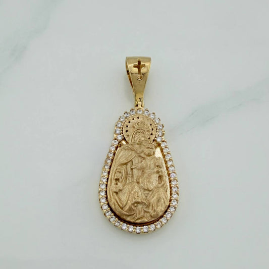 Dije Virgen Del Carmen 5.6 g / 1 1/4 in Oro Amarillo 18K