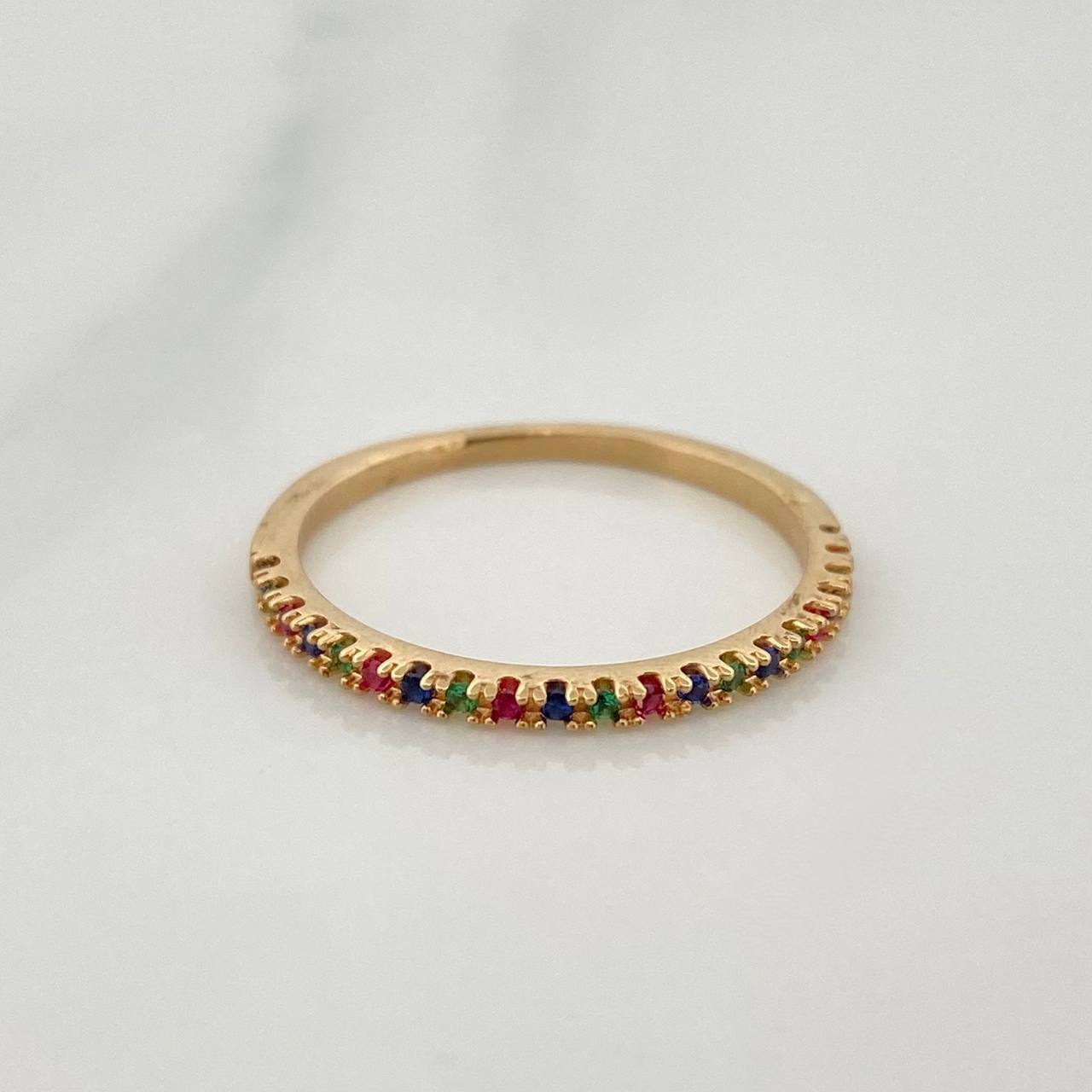 Anillo Churumbela 1.35gr /  T6 / Oro Amarillo 18K &
