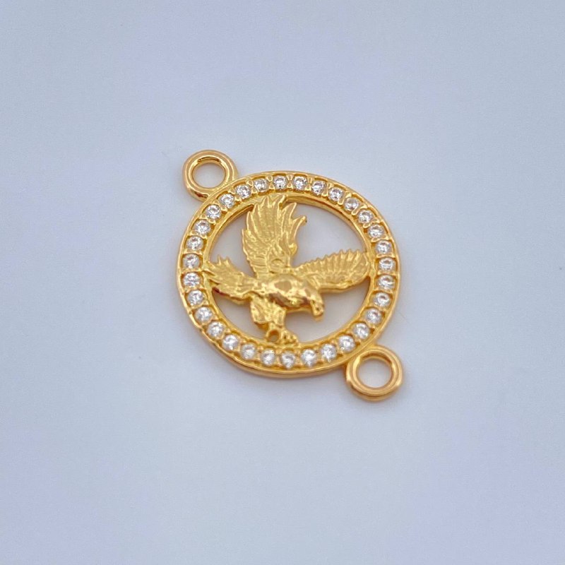 Charm Eagle 1.3gr / 3/4 in / 18K Gold