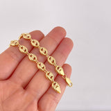 Pulso GC Diamantado 6.85g / 8 in / 7mm Oro Amarillo 18K