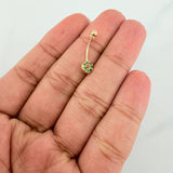 Navel Piercing Circle 0.6 g / 3/4 in 18K Yellow Gold