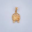 Horseshoe Horse Pendant 2.45gr / 1.0in / 18K Gold $