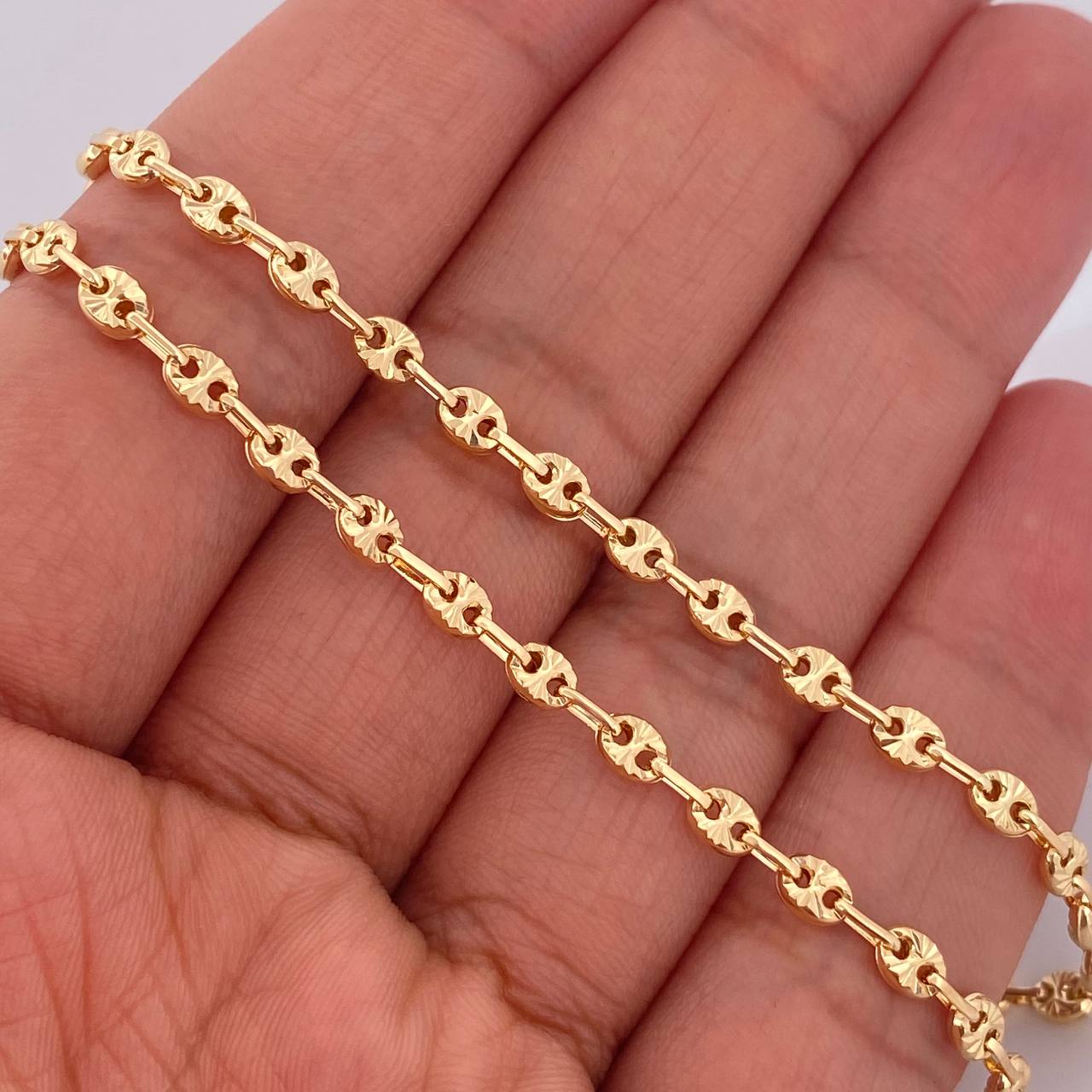 GC Chain 6.2gr / 19 1/4 in / 18K Gold $