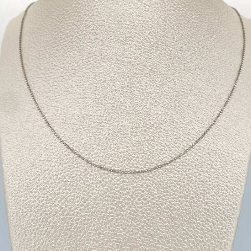 Cadena Militar 2.7gr / 23 3/4 in / Oro Blanco +3 18K %