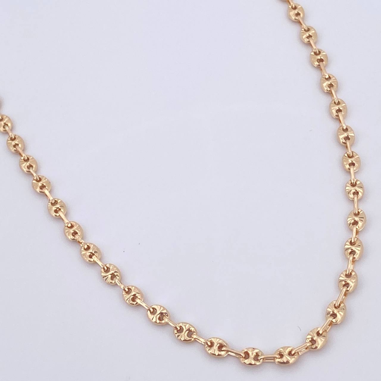 Cadena GC 6.2gr / 19 1/4 in / Oro Amarillo 18K $