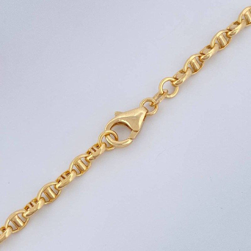 Cadena Marinera 9.7gr / 60cm / Oro Amarillo +3 18K &