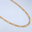 Cadena Figaro 9.55gr / 60cm / Oro Amarillo +1 18K $