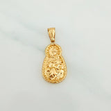 Dije Virgen Del Carmen 1.85 g / 1 1/2 in Oro Amarillo 18K