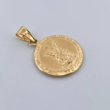 Pendant Guardian Angel 1.25gr / 1in / 18K Gold +0$