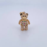 Articulated Bear Pendant 4gr / 1.0in / 18K Gold &