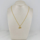 Set Cadena Lazo + Dije Infinito / 1,35 gr / 18 in Oro Amarillo 18K