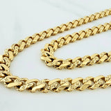 Cadena Cubana Infinito 24.75 g / 24 1/4 in / 6.2 mm Oro Amarillo 18K