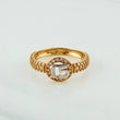 Ring 15´S 2.25 g / T5 3/4 Two Yellow White Gold 18K