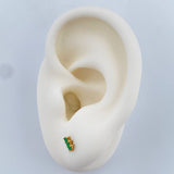 Topos Linea Esmeralda 0.7gr / Oro Amarillo 18K %