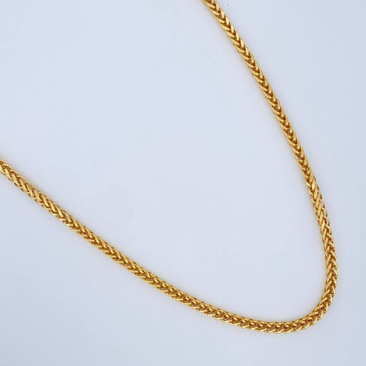 Cadena Franco 8.9gr / 44.5cm / Oro Amarillo +3 18K $