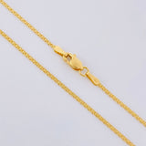 Cadena China 1.85g / 18 in / 1.1mm Oro Amarillo 18K