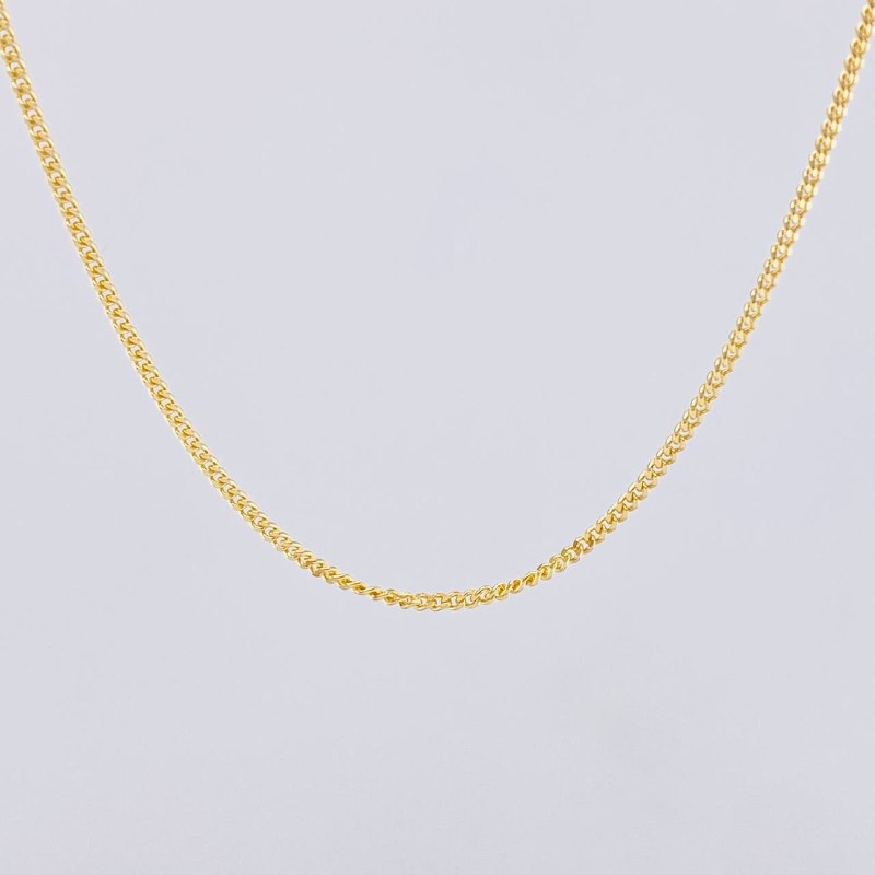 Mini Cubana Chain 4.75g / 20 in / 1.47mm Yellow Gold 18K