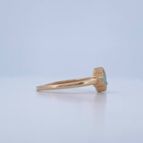 Anillo Trebol 2.15gr / T8 / Oro Amarillo 18K &